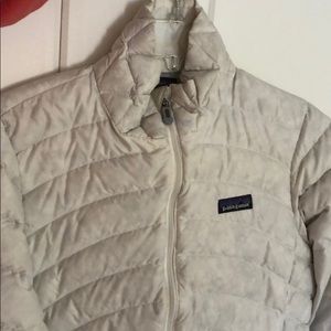 White Patagonia Puffer Jacket